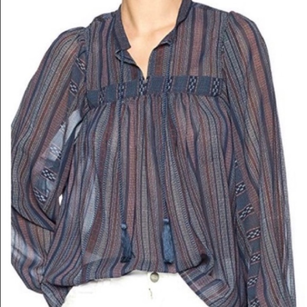Lucky Brand Shear Peasant L